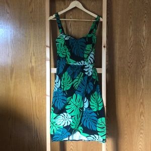 Collectif tiki wrap/convertible dress